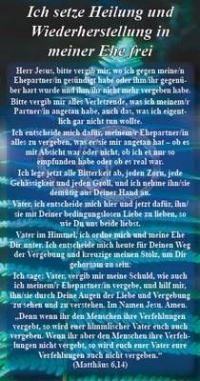Ich setze Heilung in meiner Ehe frei